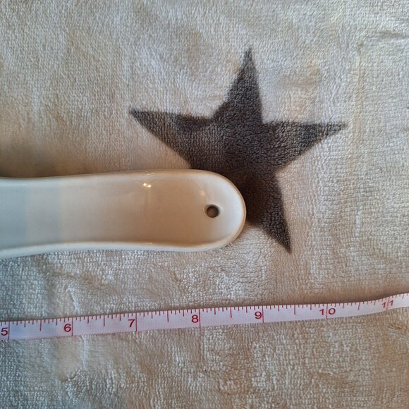 Christmas Geese From Treasure Craft Made in USA Spoon Rest 971-50 1987 - Picture 8 of 8